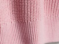 Джемпер с воротником-стойкой на молнии, Розовый