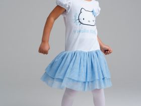 Платье трикотажное для девочек