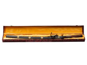 Японская сувенирная катана "Черная мамба"