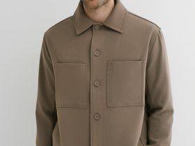 Куртка-рубашка, Бежевый
