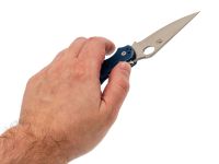 Складной нож Steelclaw Боец-2, сталь D2, рукоять микарта, синий