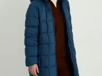 Пальто утепленное с утиным пухом