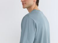 Футболка с необработанным краем, Зеленый