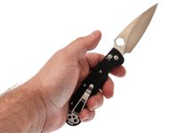 Складной нож Daggerr Sting Slim, сталь VG-10, рукоять G10, черный