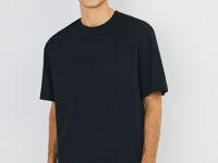 Футболка с объёмной вышивкой, Черный