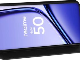 Чехол-книжка Krutoff Magnet для realme C51/C53/Note 50 Чёрный