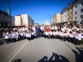 Глава Якутии принял участие в праздничных мероприятиях проекта «Проспект Победы»