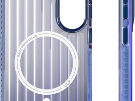 Клип-кейс VLP Pulseс MagSafe для Samsung Galaxy S26 Синий