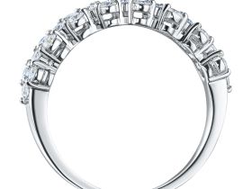 Классическое кольцо из белого золота э4712кц08160900_white