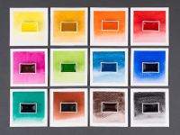 Набор акварели Малевичъ "Veroneze" Городской скетч, кюветы 2,5 мл, 12 цветов, металлическая коробка