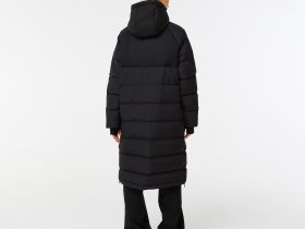 Женская стеганая длинная куртка Lacoste