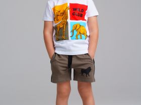 Шорты трикотажные для мальчиков, 2 шт в комплекте