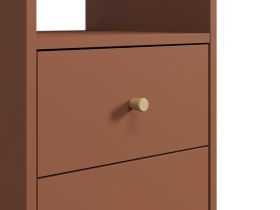 Стеллаж Кейн 2-39x149 Терракотовый