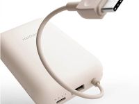 Портативный внешний аккумулятор Xiaomi Mi Power Bank Pocket 10000 mAh/кабель Type-C (P15ZM) (бежевый)