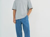 Футболка с объёмным принтом, Серый