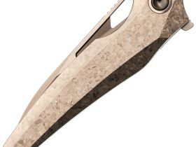 Складной нож TUOTOWN Magpie, сталь M390, рукоять Crystal Titanium