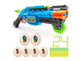 4861 Игровой набор ZURU X-Shot DINO ATTACK: Кло Хантер (бластер, 6 мишеней, 24 снаряда)