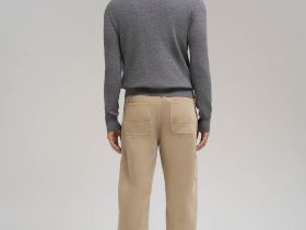 Джемпер прямого кроя из хлопка