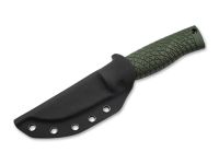 Нож с фиксированным клинком Boker Bronco Mini Green Scandi, сталь CPM-3V, рукоять термопластик, зеленый