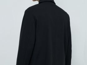 Лёгкая куртка-рубашка, Черный