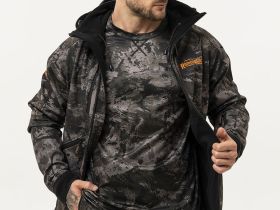 Костюм для охоты Remington Himalayan Black Camo — мембрана 10 000 мм