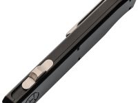 Фронтальный нож Honor Zeus, сталь 10Cr15CoMoV, рукоять алюминий/титан, черный