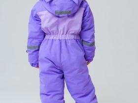 Комбинезон текстильный с полиуретановым покрытием для девочек