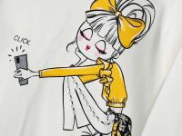 Лонгслив для девочки