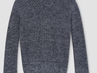 Джемпер свободного силуэта с хлопком