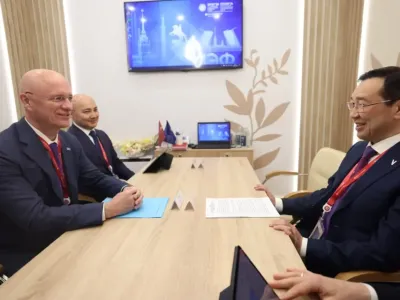 Якутия и Казахстан договорились о расширении сотрудничества на ПМЭФ-2026