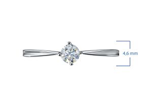 Кольцо из серебра э0612кц01137300