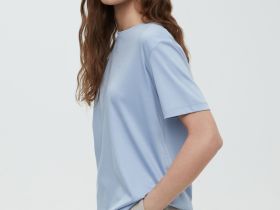 Футболка из мерсеризованного хлопка