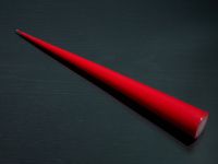 Свеча Поместье/Estate, красная