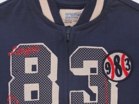 Толстовка на молнии для маленького мальчика