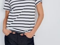 Футболка из хлопка с коротким рукавом