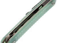 Складной нож Dr.Tech W3613GJ, сталь D2, рукоять G10, Jade