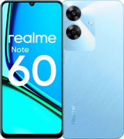 Смартфон realme Note 60 6/128 ГБ Голубой