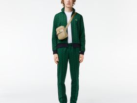 Спортивные брюки Lacoste Paris стандартного кроя с монограммой