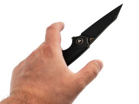 Складной нож Trivisa Lynx-03B, сталь S35VN, рукоять G10, черный