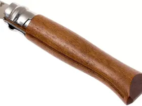 Складной нож Opinel №8, сталь 12С27, рукоять орех, картонная коробка