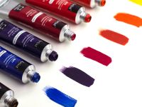 Набор масла "Малевичъ" закат, 8 цв*12 мл