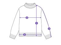 Свитер трикотажный для девочек