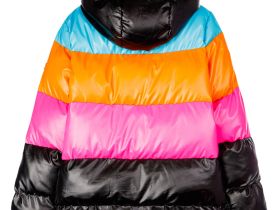 Куртка текстильная с полиуретановым покрытием для девочек