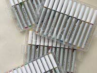 Набор маркеров акриловые Languo, 48 цветов, пластиковый бокс