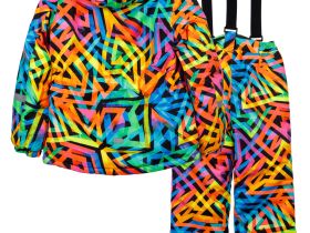 Комплект текстильный с полиуретановым покрытием для девочек: куртка, брюки