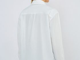Рубашка из хлопка, Белый