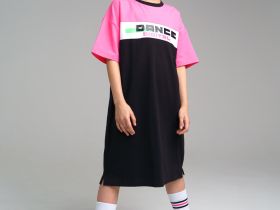 Платье трикотажное