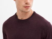 Базовый вязаный джемпер, Фиолетовый