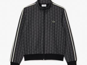 Мужская жаккардовая толстовка Lacoste PARIS с монограммой