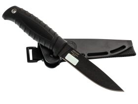 Нож Финский, сталь AUS-8 SW черный, Кизляр